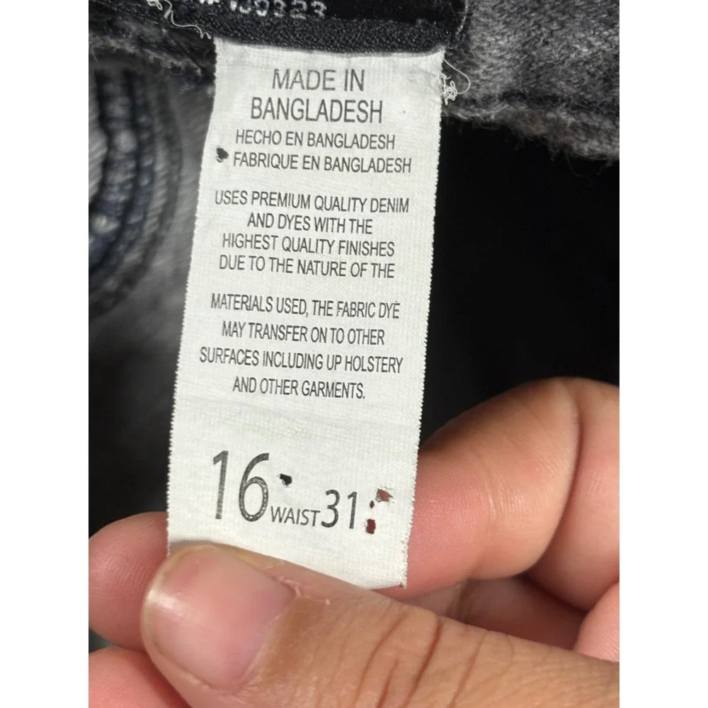Rocawear Mens Baggy Denim Shorts Gray Faded Wide Leg‎ Y2K Streetwear Size 31